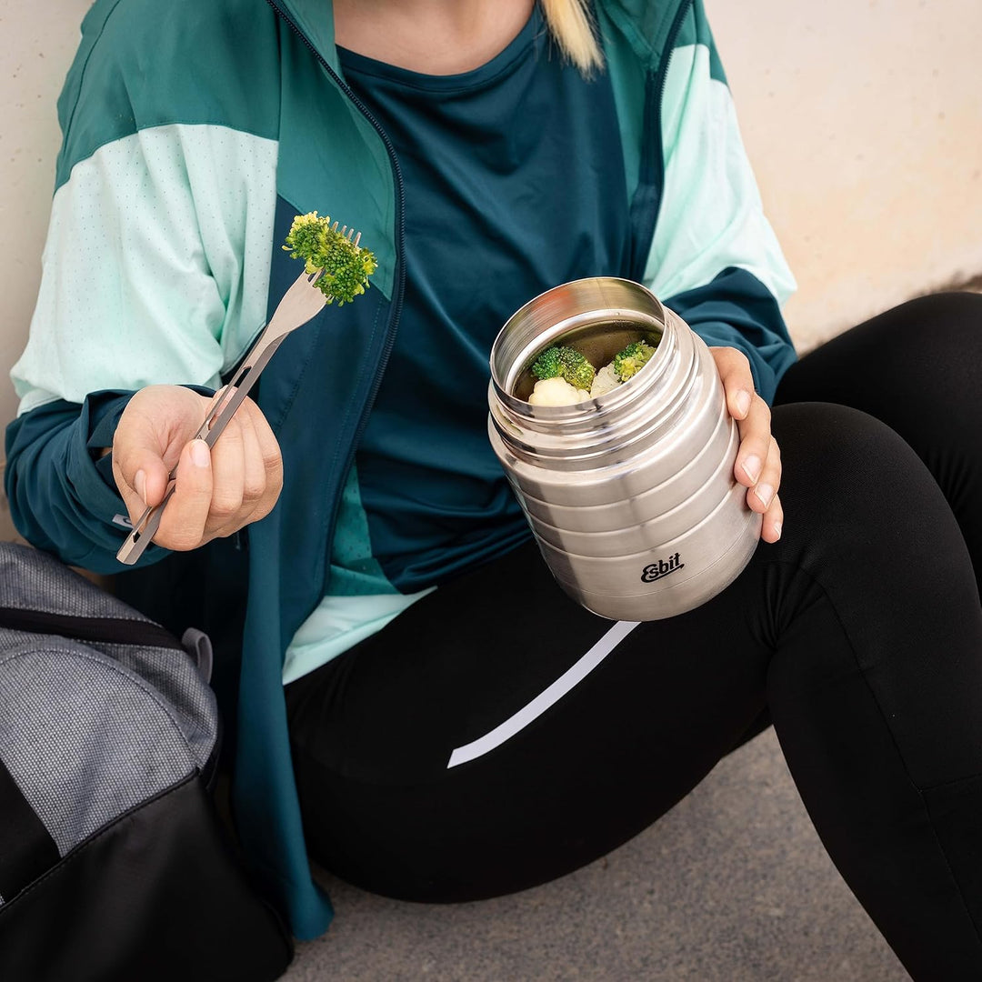 Esbit Thermobehälter Majoris für Essen - Warmhaltebehälter 1000 ml in Edelstahl - aus Edelstahl für