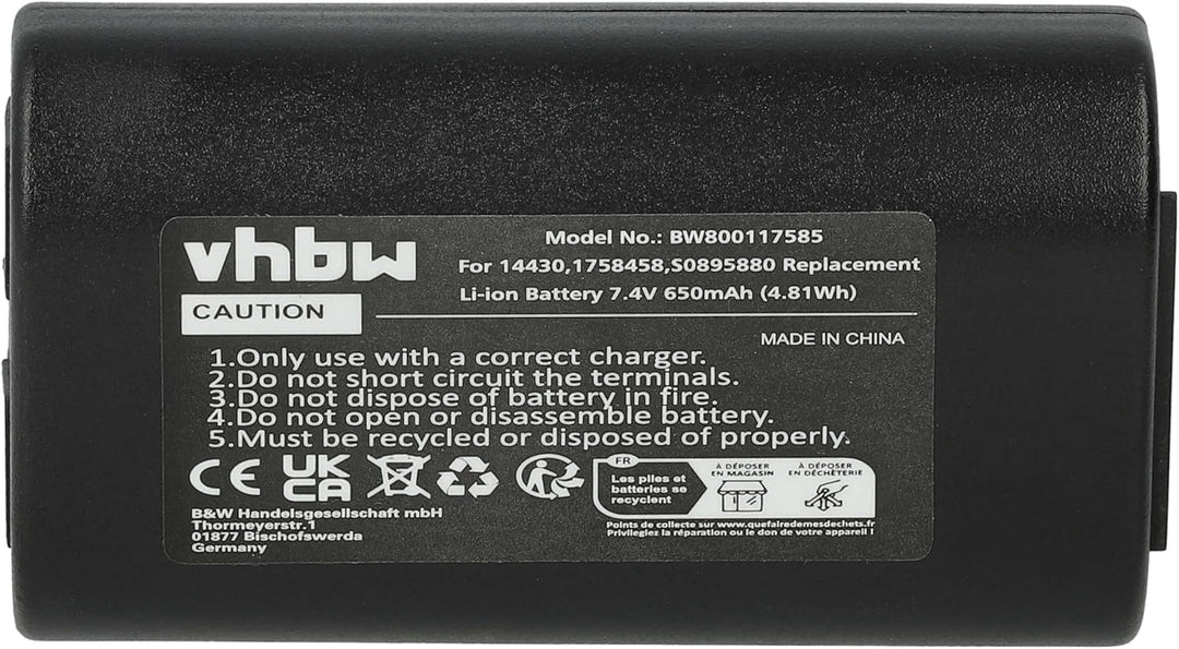 vhbw Akku kompatibel mit Dymo LabelManager 260, 260P, 280, PnP Drucker Kopierer Scanner Etiketten-Dr
