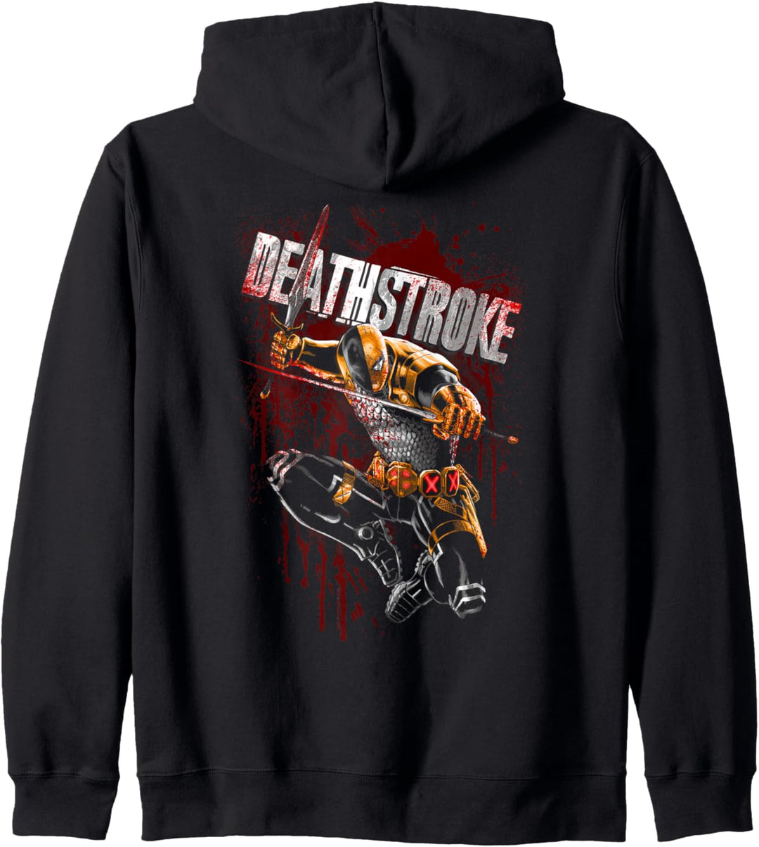 Batman Deathstroke Blood Splattered Kapuzenjacke