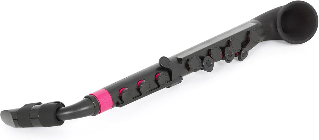 NUVO jSax 2.0, schwarz-pink, Standard Set schwarz / pink Einzeln, schwarz / pink Einzeln