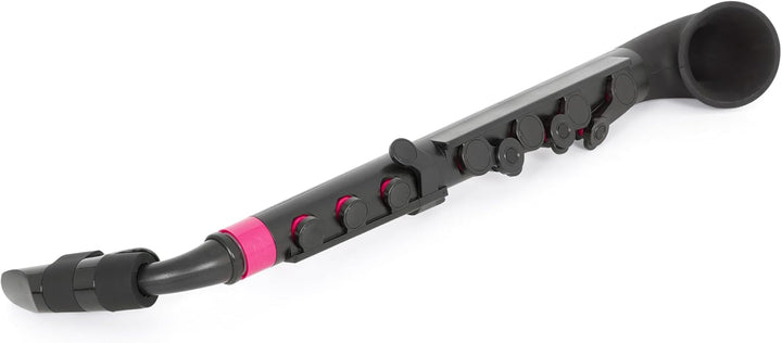NUVO jSax 2.0, schwarz-pink, Standard Set schwarz / pink Einzeln, schwarz / pink Einzeln