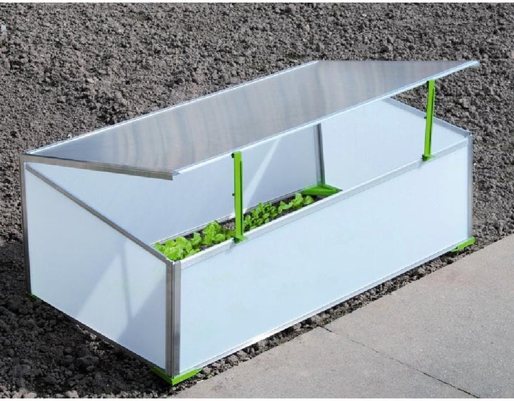 Gartentec Aufzucht Frühbeet Einfach 0,57 qm, 4 mm starke Hohlkammerplatten, Made in Germany