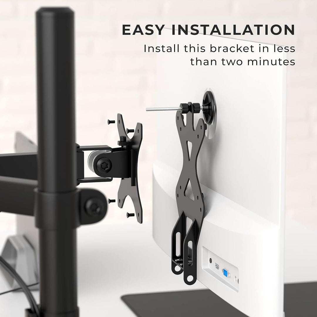 HumanCentric VESA Mount Adapter für HP Monitore 22er, 22es, 22f, 23er, 23es, 23f, 24ea, 24ec, 24er,