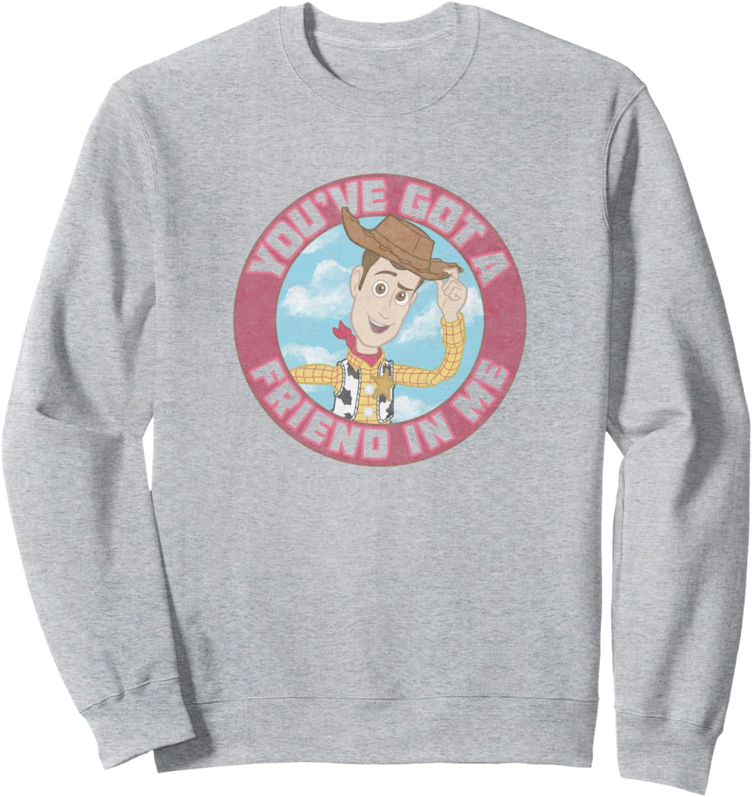 Disney Pixar Toy Story Woody Friend In Me Sweatshirt