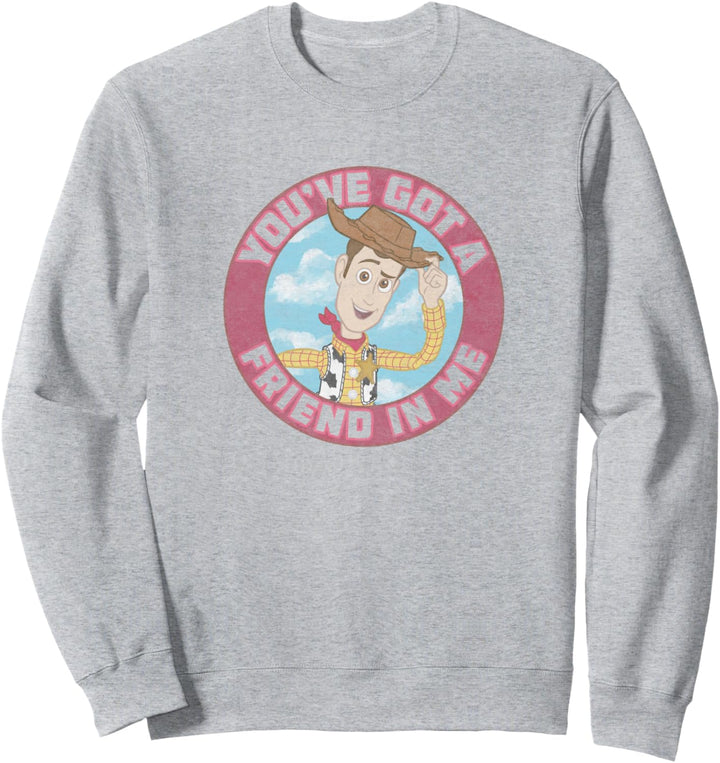 Disney Pixar Toy Story Woody Friend In Me Sweatshirt