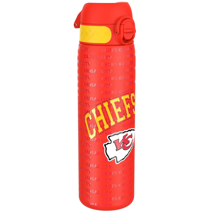 ion8 NFL Edelstahl-Trinkflasche, Auslaufsicher, Einhandöffnung, Sichere Verriegelung, Spülmaschinenf