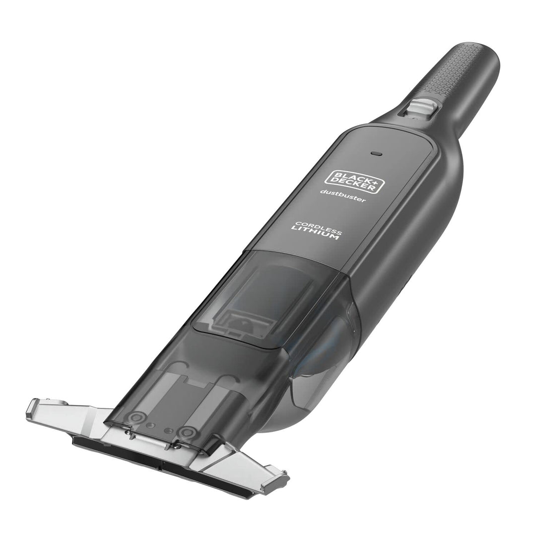 Black+Decker HLVC320B11-QW, Akku-Handstaubsauger Dustbuster Slim (12V, 2.0Ah, beutellos & kabellos,