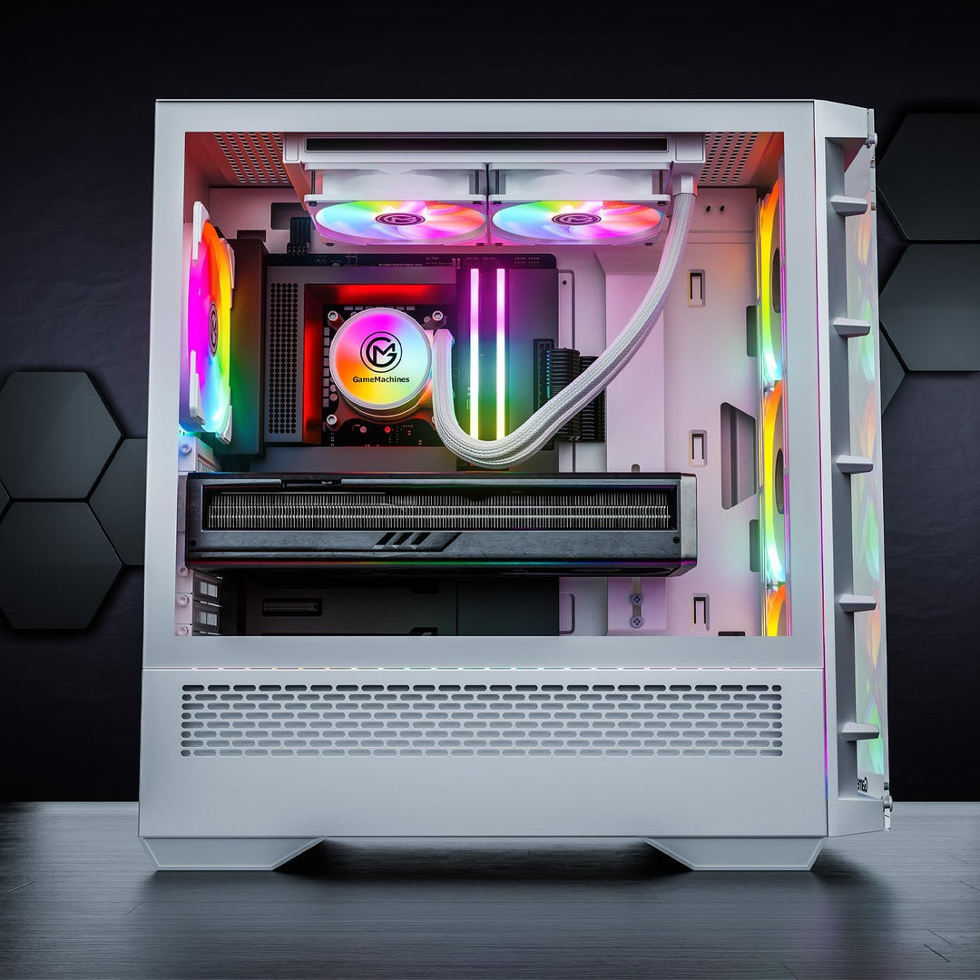 GameMachines Storm Snow Edition - Gaming PC - Intel® Core™ i7 12700KF - Wasserkühlung - NVIDIA GeFor