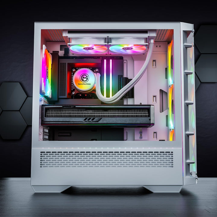 GameMachines Storm Snow Edition - Gaming PC - Intel® Core™ i7 12700KF - Wasserkühlung - NVIDIA GeFor