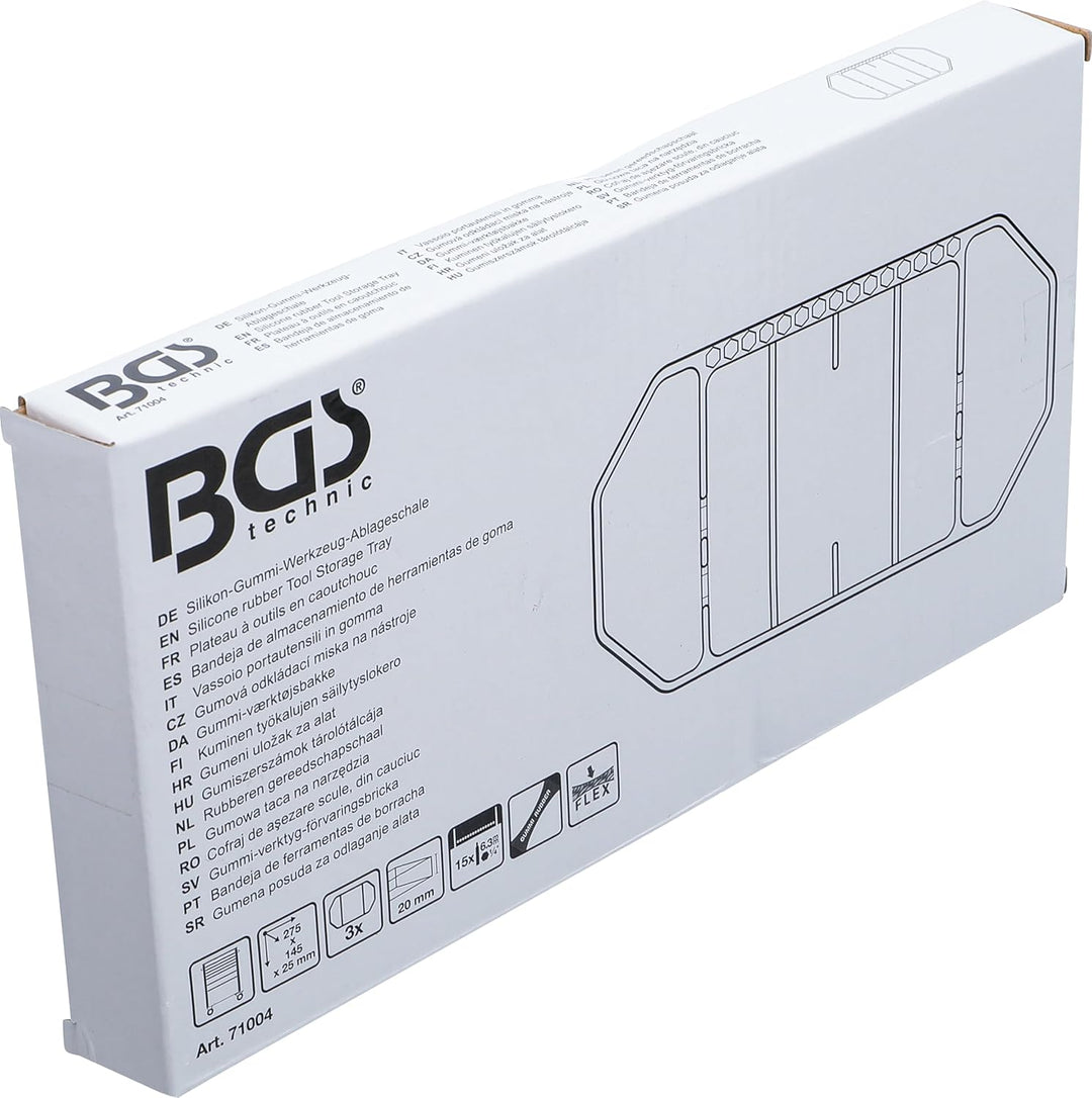 BGS 71004 | Silikon-Gummi-Werkzeug-Ablageschale | klein