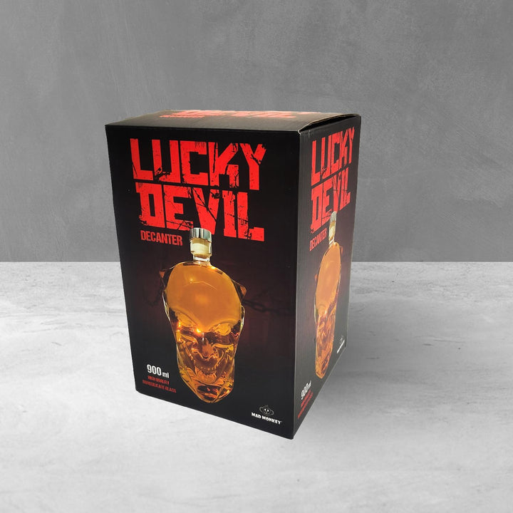 Teufel Dekanter - Glaskaraffe im Lucifer Stil - Mad Monkey