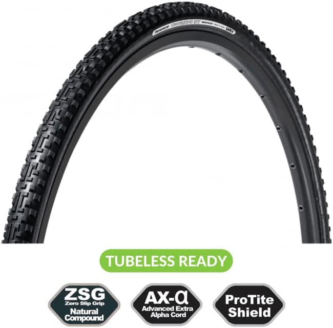 panaracer Gravelking EXT TLC Folding Reifen schwarz / schwarz 700 x 38c, schwarz / schwarz 700 x 38c