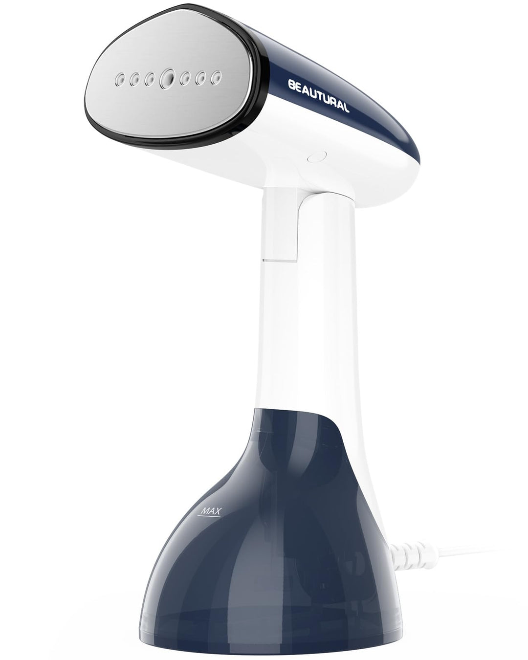 BEAUTURAL Steamer, 1500W Dampfglätter, Schnelles Aufheizen, 260ml Wassertank, Auto-Abschaltung, Falt