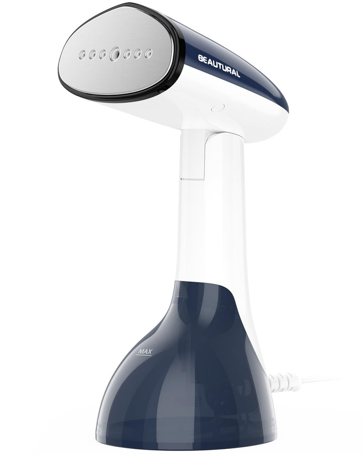 BEAUTURAL Steamer, 1500W Dampfglätter, Schnelles Aufheizen, 260ml Wassertank, Auto-Abschaltung, Falt