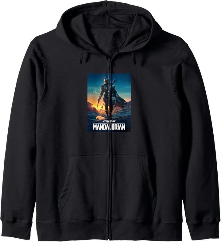 Star Wars The Mandalorian Season 2 Poster Kapuzenjacke