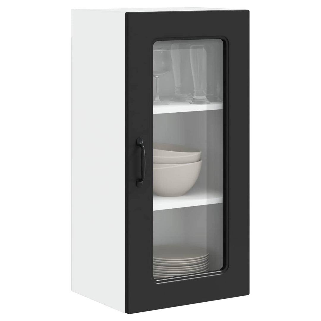 vidaXL Geschirrspülerfront Kalmar Schwarz 40 x 31 x 80 cm 40 x 31 x 80 cm Schwarz, 40 x 31 x 80 cm S