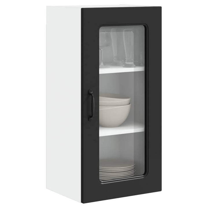 vidaXL Geschirrspülerfront Kalmar Schwarz 40 x 31 x 80 cm 40 x 31 x 80 cm Schwarz, 40 x 31 x 80 cm S