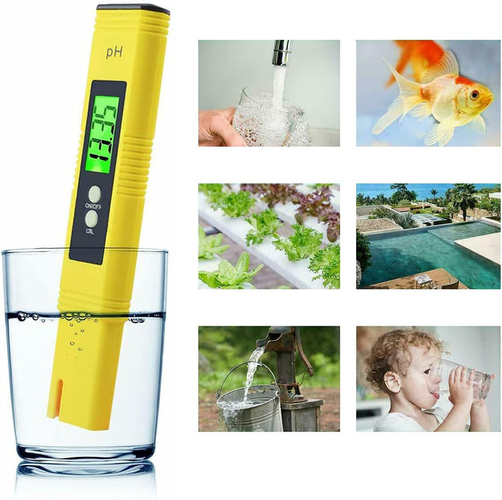 L41CS Digitales pH Messgerät mit LCD Anzeige – Präziser pH-Wert und TDS/EC, Wasserqualitäts-Tester f