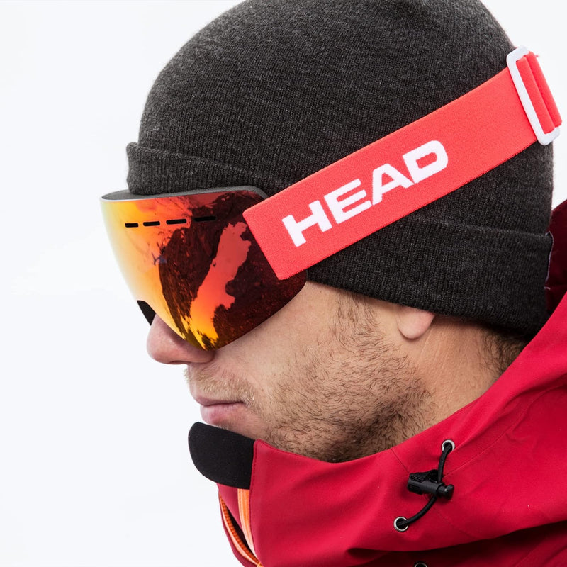 HEAD Unisex – Adult Solar Fmr Goggles Skibrille (1er Pack) M FMR rot, M FMR rot