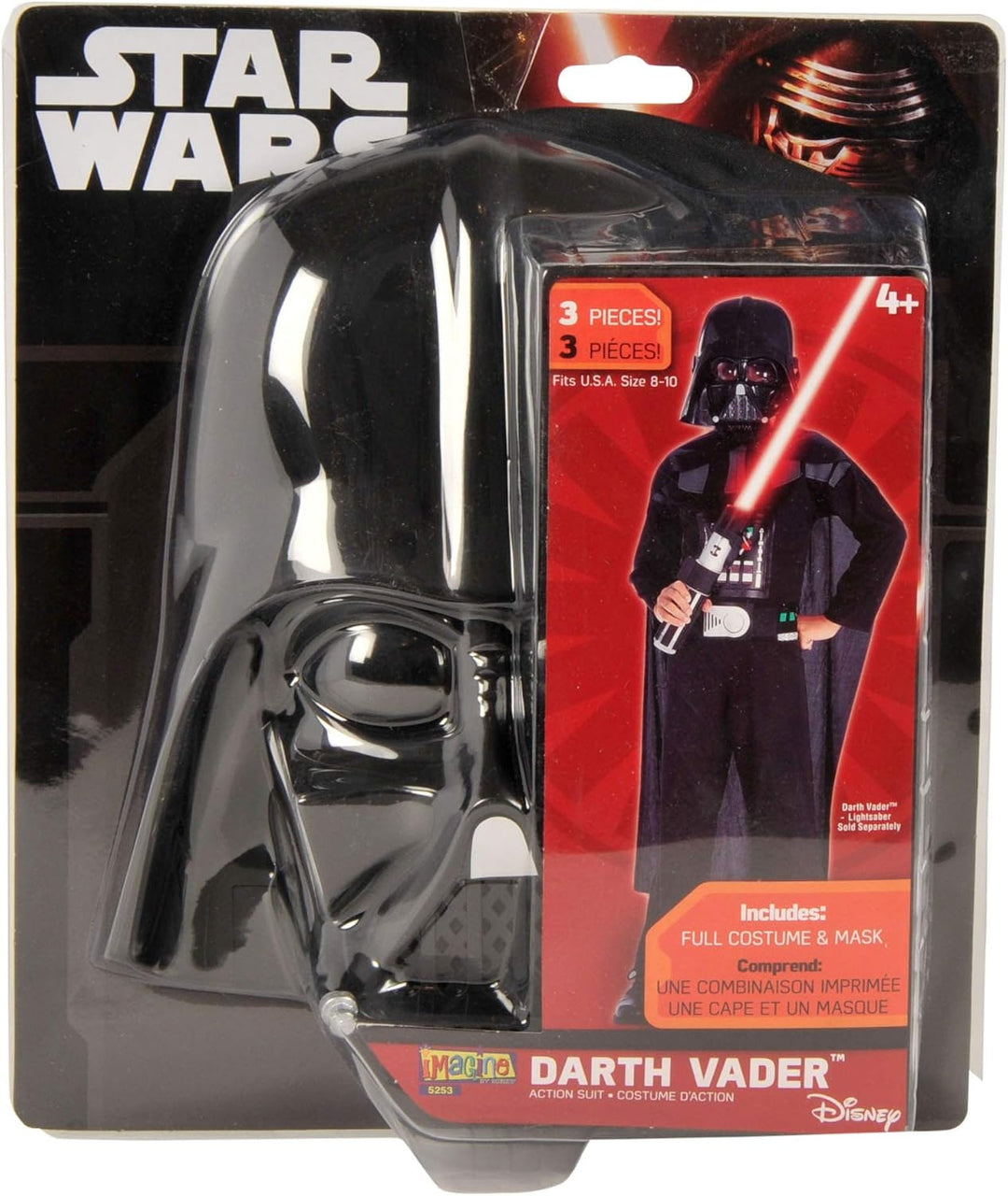 Rubies – AC5622 – Kostüm-Set Darth Vader