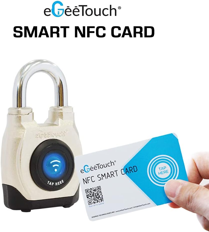 NFC für alle eGeeTouch Smart Locks (20 Karten), 20 Karten