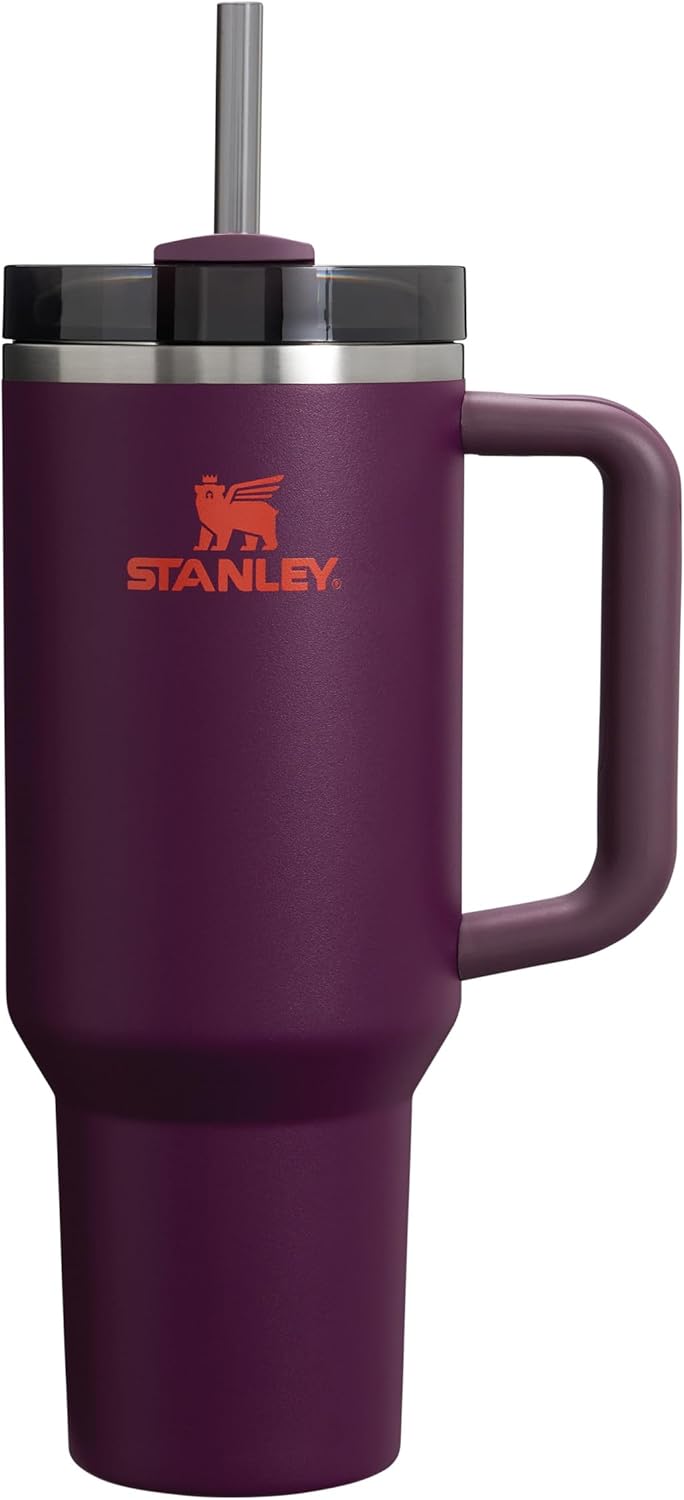 Stanley Quencher H2.0 Flowstate Trinkflasche Mit Strohhalm 1.2L - Thermobecher Kühlt 11 Stunden - 48