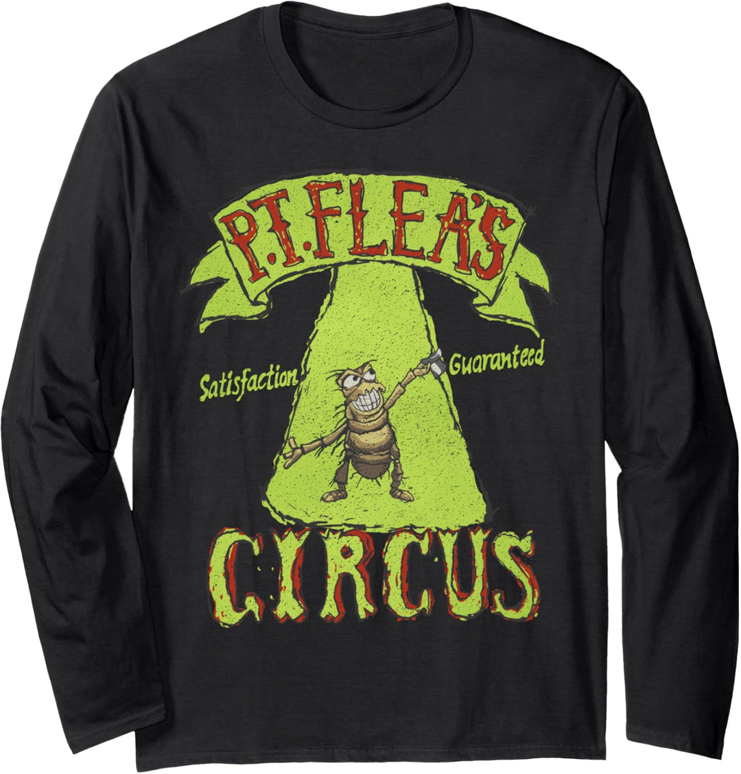 Disney Pixar A Bugs Life P. T. Flea Circus Logo Langarmshirt