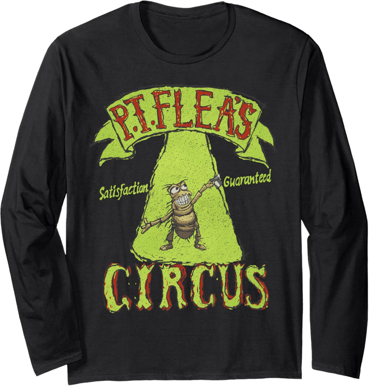 Disney Pixar A Bugs Life P. T. Flea Circus Logo Langarmshirt