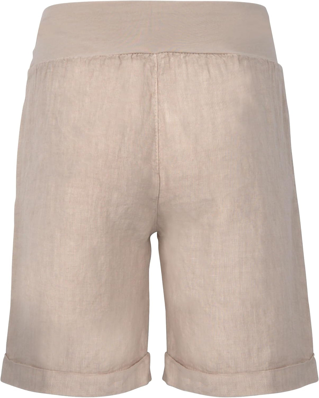 Malito Damen Bermuda aus Leinen | lässige Kurze Hose | Shorts für den Strand | Pants - Hotpants 6822