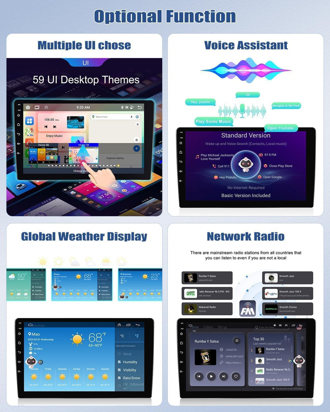 [4G+64G] CAMECHO Android 13 Autoradio f眉r BMW 5 E39 E53 M5 X5 (1996-2007) mit Carplay Android Auto N