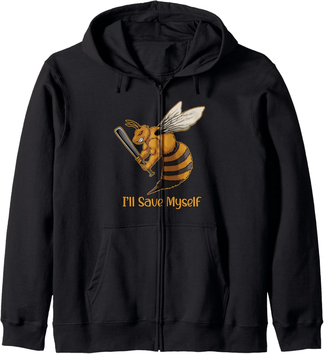 Bee Meme | I'll Save Myself Funny Save Bees Kapuzenjacke