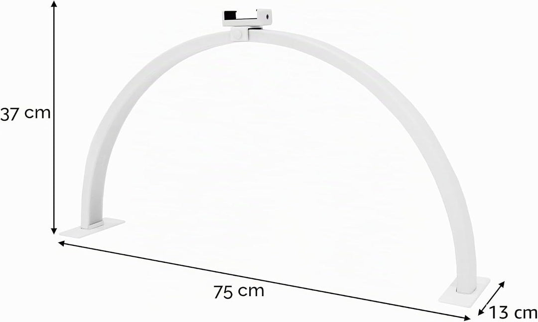 LED Halbmondlampe 75cm | 50W 3 Farben Warm- Neutral- Kaltweiss | 3000-6000K Dimmbar Temperatur | Man