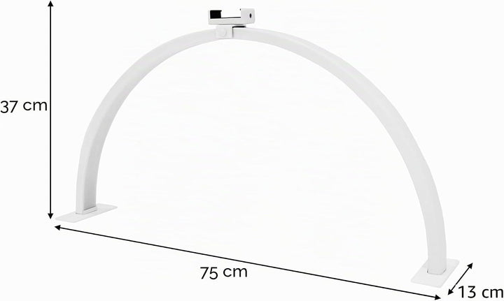 LED Halbmondlampe 75cm | 50W 3 Farben Warm- Neutral- Kaltweiss | 3000-6000K Dimmbar Temperatur | Man