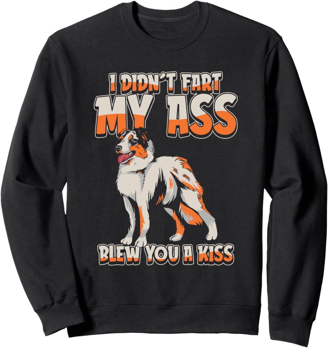 Haustier Hunderasse - Vierbeiner Hund Australian Shepherd Sweatshirt