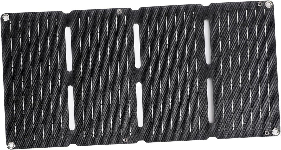 80 W Faltbares Solarpanel-Ladegerät mit 12 V, 5 V Schnellladung, QC, Dual-USB-Ausgang für Handys, Ta