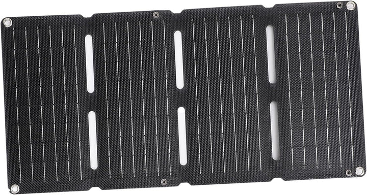 80 W Faltbares Solarpanel-Ladegerät mit 12 V, 5 V Schnellladung, QC, Dual-USB-Ausgang für Handys, Ta