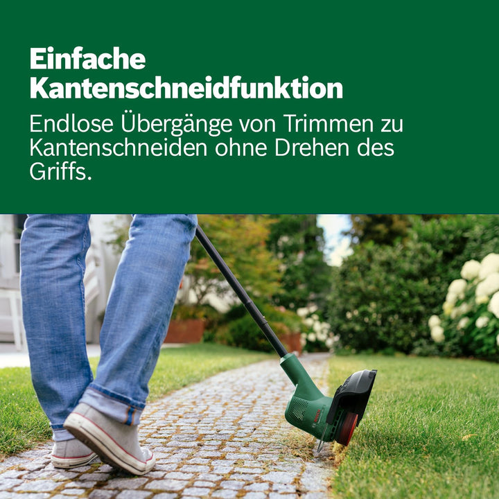 Bosch Home and Garden 06008C1C04 Bosch Rasentrimmer EasyGrassCut 18V-26 (ohne Akku, 18 Volt System,