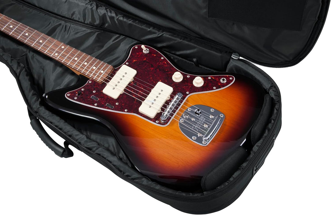 Gator Cases 4G Series Gig Bag für E-Gitarren mit verstellbaren Rucksackgurten; passend für Jazzmaste