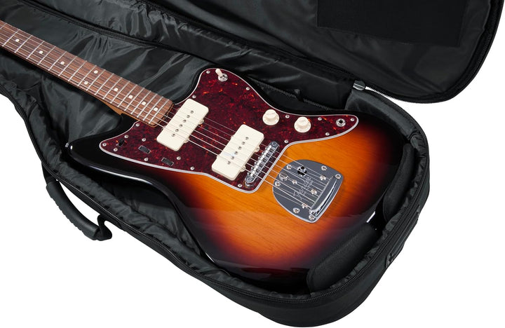 Gator Cases 4G Series Gig Bag für E-Gitarren mit verstellbaren Rucksackgurten; passend für Jazzmaste