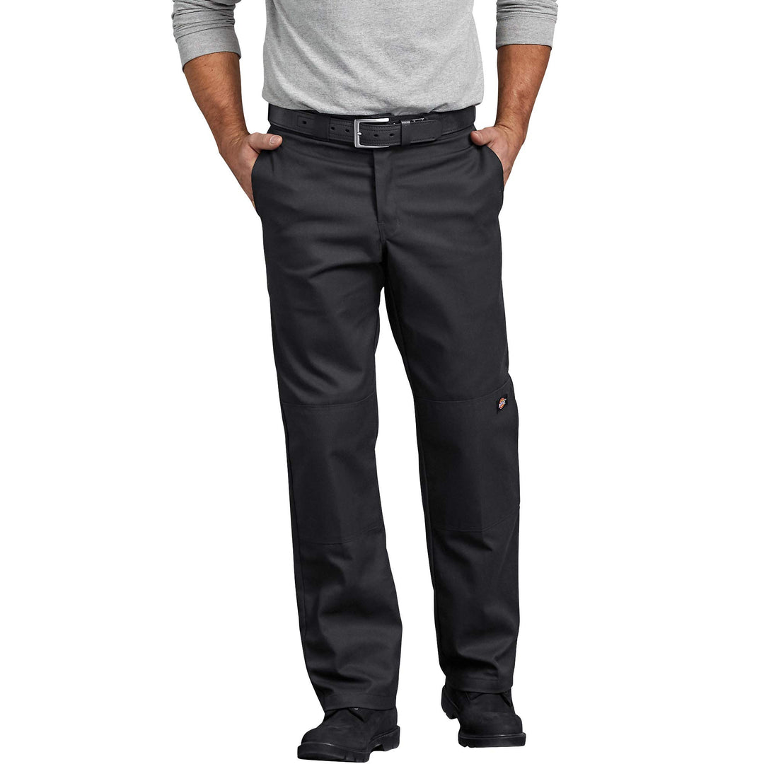 Dickies, Herrenhose im regulären, geraden Schnitt mit doppelt verstärkter Kniebereich, aus Stretch-T