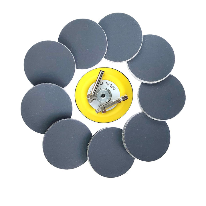 75mm Wasserfest schleifpapier Klett 100 Stücke Körnung 220 Siliziumkarbid Schleifpapier geeignet für