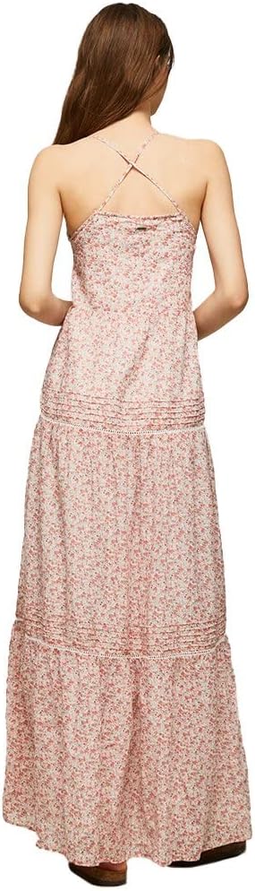 Pepe Jeans Damen Parhi Dress L Multicolour (Multi), L Multicolour (Multi)