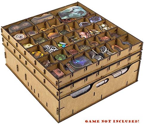 docsmagic.de Organizer Insert for Gloomhaven Box - Einsatz, Gloomhaven
