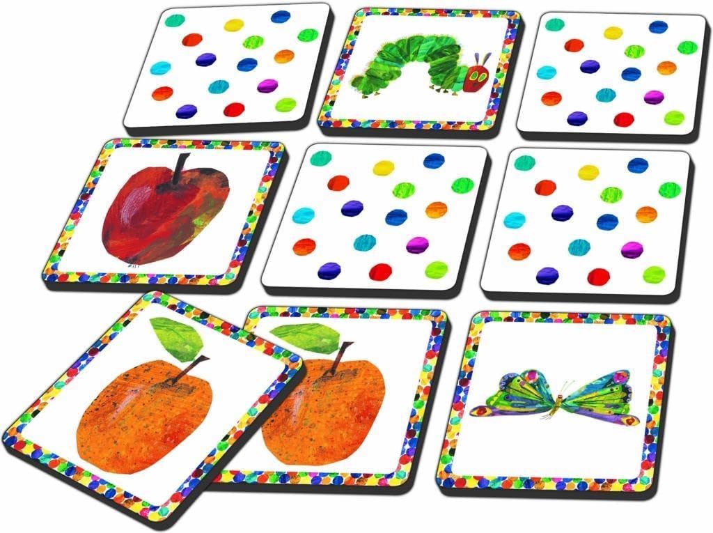 Schmidt Spiele 40455 Die Kleine Raupe Nimmersatt, Memo und Legespiel