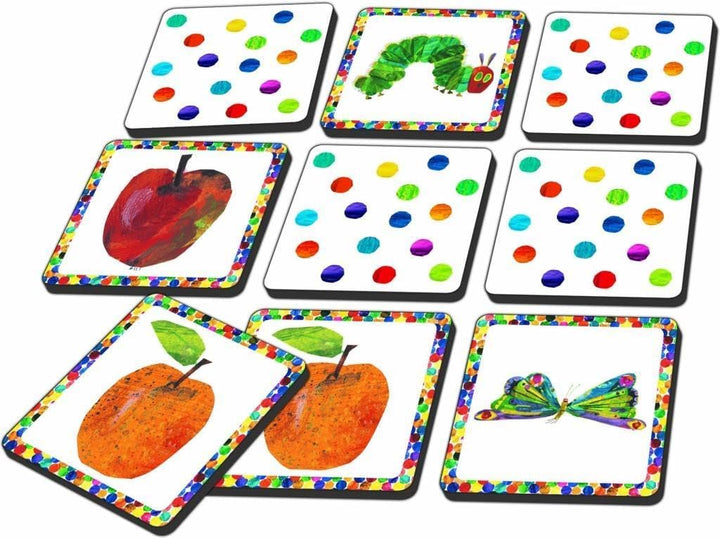 Schmidt Spiele 40455 Die Kleine Raupe Nimmersatt, Memo und Legespiel