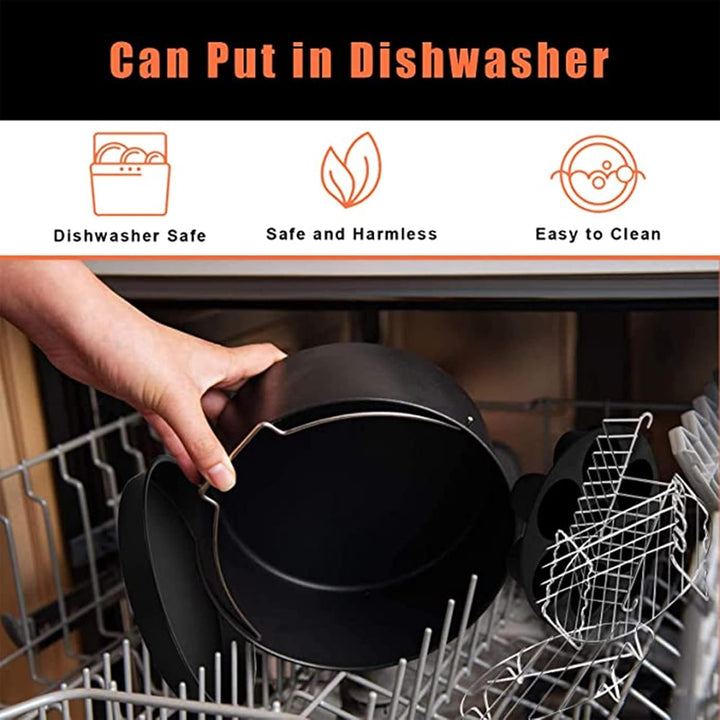 Fritteusen-Zubehör, quadratisch, hitzebeständig, zum Backen für HD9925 HD9860 HD9905 01, für Restaur