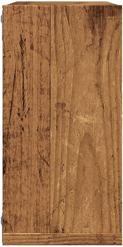 vidaXL Wandregal 6 STK., Würfelregal mit Stauraum Wandmontage, Hängeregal Schweberegal für Wohnzimme
