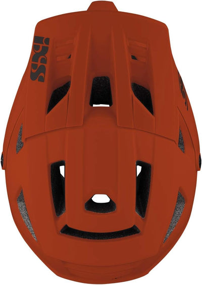 IXS Enduro MTB-Helm Trigger FF MIPS Olive Orange XS, Orange XS