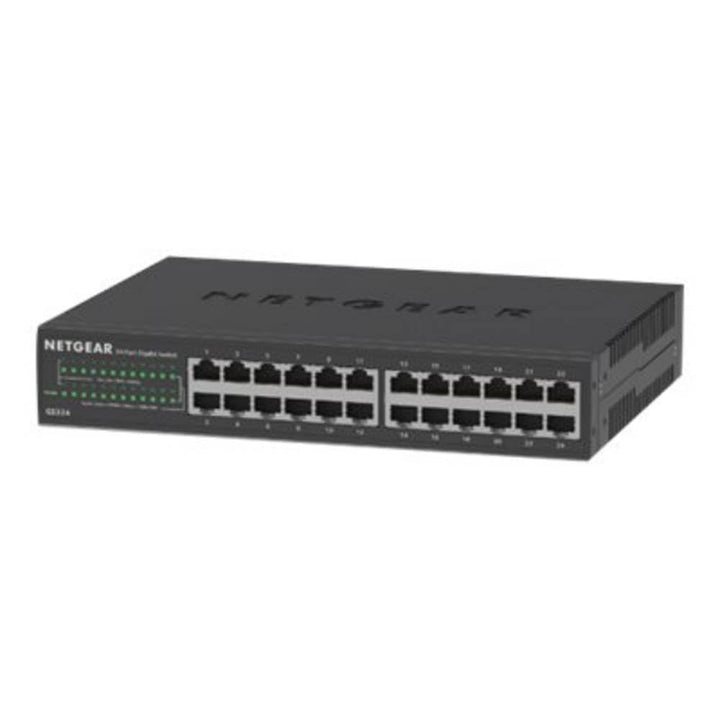 Netgear GS324 Switch 24 Port Switch Gigabit Ethernet LAN Switch (Plug-and-Play Netzwerk Switch, lüft