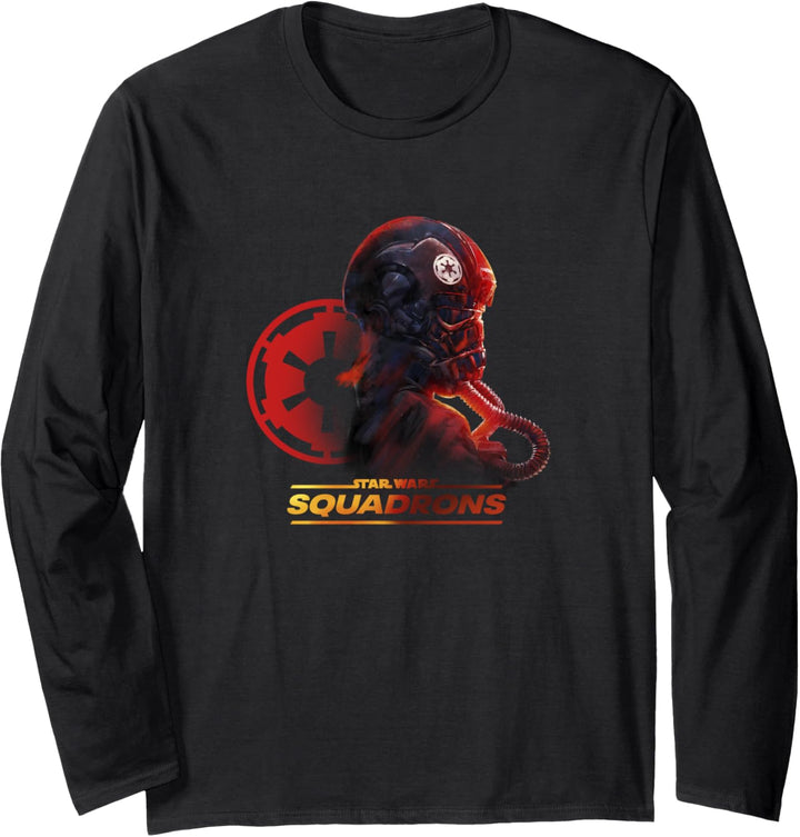 Star Wars: Squadrons Imperial Pilot Logo Langarmshirt